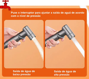 Ducha Higiênica EcoClean com Spray de Alta Pressão